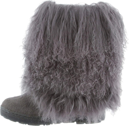 Women'S Boetis Multiple Colors | Women'S Boot Natural Fur | Women'S Slip on Boot | Comfortable Winter Boot