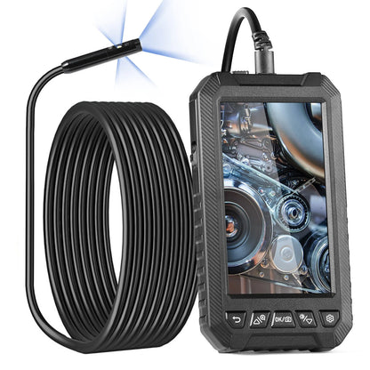 VEVOR Endoscope Camera with Lights Triple Lens Borescope 16.4FT Cable 5 Screen