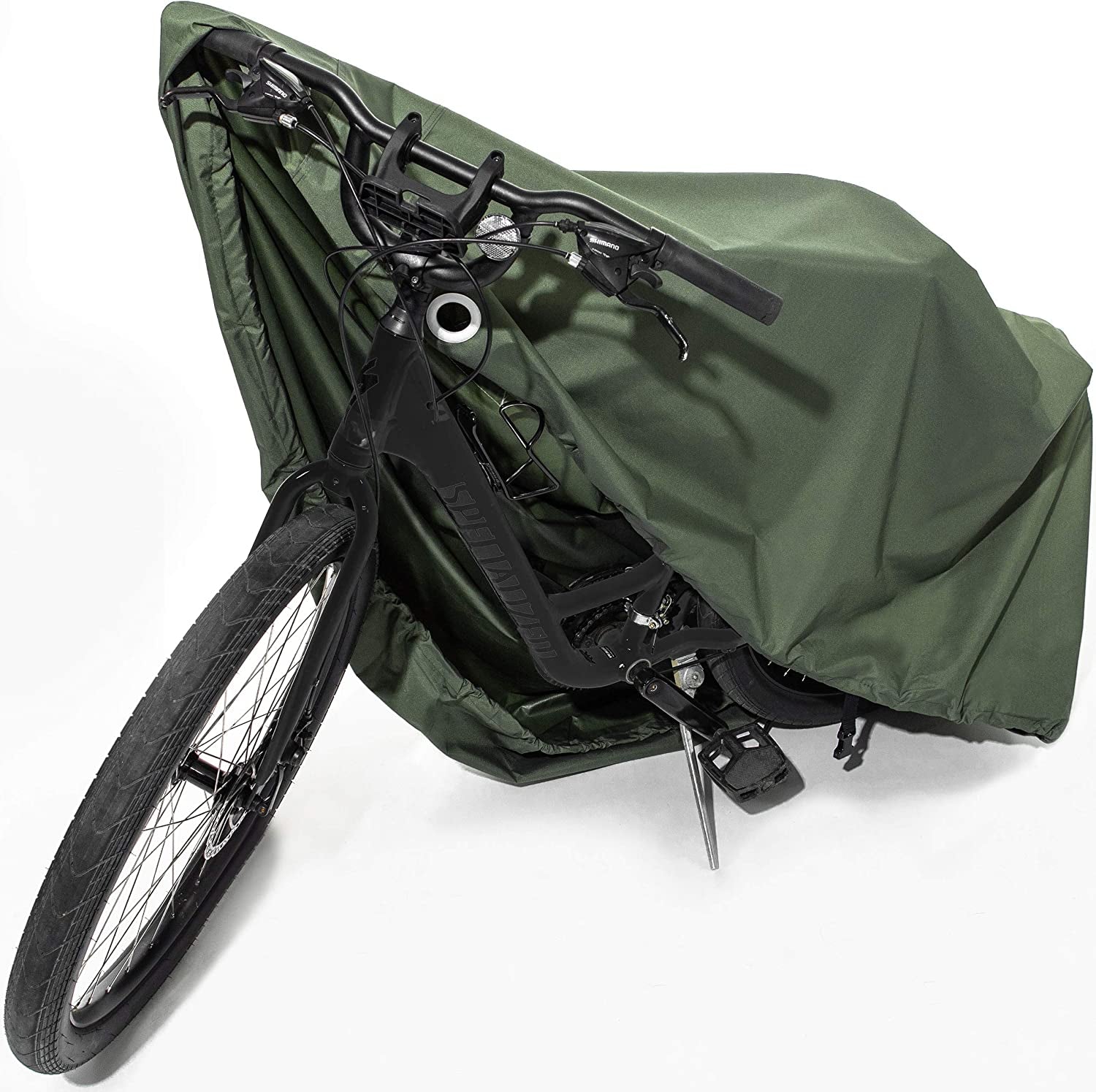 Bike Cover – Reflective Bicycle Covers for outside Storage - Waterproof & Weatherproof Garden Tarp Shelters for Bikes, Trikes, 29Ers, and Electric Bicycles