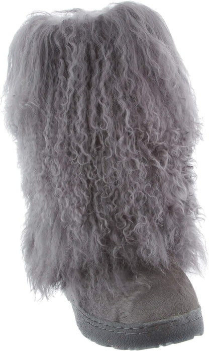 Women'S Boetis Multiple Colors | Women'S Boot Natural Fur | Women'S Slip on Boot | Comfortable Winter Boot