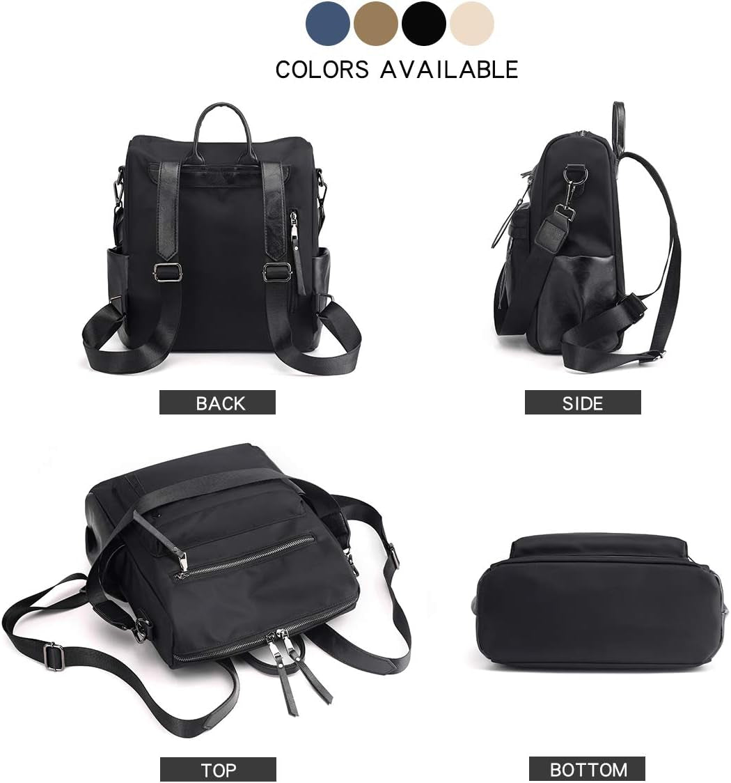 Women'S Fashion Backpack Purse Multipurpose Design Convertible Satchel Handbags Shoulder Bag Travel Bag
