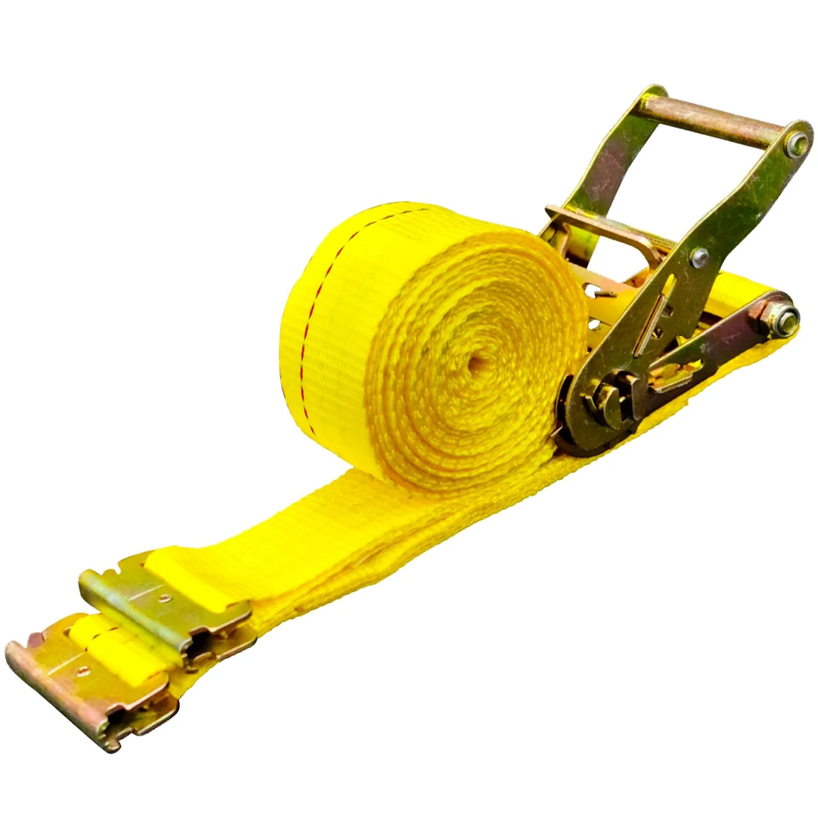 VEVOR E Track Ratchet Strap, 18PCS 2 X 15' E-Track Straps 4400 LBS Breaking Strength, with Polyester Webbing & Spring Fitting & Ratchets, Durable Tie-Downs for Motorcycles, Tire, Trailer Loads