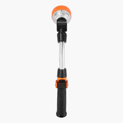 Heavy Duty Garden Hose Wand 15-Inch Long with 8 Spray Patterns & 180¡Ã Swivel Head